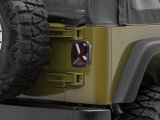 Raxiom 76-06 Jeep CJ7 Wrangler YJ & TJ Gladiator LED Tail Lights- Black Housing (Smoked Lens) thumbnail 3