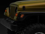 Raxiom 97-06 Jeep Wrangler TJ Axial Series LED Side Marker Lamps- Smoked thumbnail 1