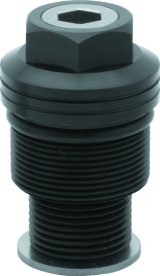 Burly Brand 39mm Fork Preload Adjuster - Black thumbnail 1