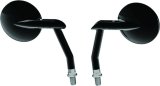 Burly Brand Hot Rod Mirror Set - Black thumbnail 1