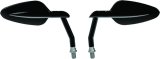Burly Brand Radar Mirror Set - Black thumbnail 1