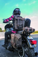 Burly Brand Voyager Saddlebag Each - Dark Oak thumbnail 7