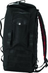 Burly Brand Voyager Sissy Bar Backpack - Black thumbnail 3