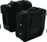 Burly Brand Throw-over Saddlebag - Black thumbnail 1