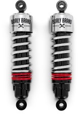 Burly Brand FLH Slammer Shocks - Chrome thumbnail 2
