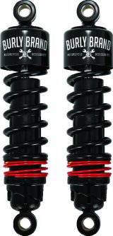 Burly Brand FLH Slammer Shocks - Black thumbnail 1