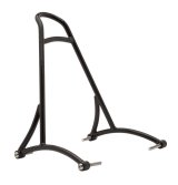 Burly Brand Short Sissy Bar 13in - Black thumbnail 2