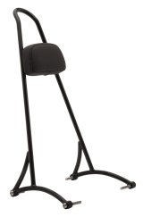 Burly Brand Tall Sissy Bar 20in - Black thumbnail 2