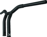 Burly Brand Dominator Raked Bar 10in - Matte Black thumbnail 2