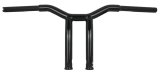 Burly Brand Dominator Raked Bar 10in - Matte Black thumbnail 3