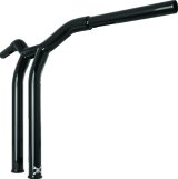 Burly Brand Dominator Raked Bar 14in - Gloss Black thumbnail 2
