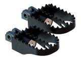 Burly Brand MX Pegs Rider - Black thumbnail 2