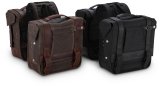 Burly Brand Throw-over Saddlebag - Dark Oak thumbnail 1