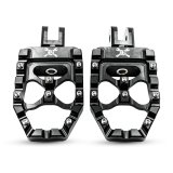 Burly Brand 18-24 M8 Softail MX-Evolution Pegs - Black thumbnail 1