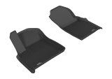 3D MAXpider 2017-2020 Audi Q7/Q8 Kagu 1st Row Floormat - Black thumbnail 1