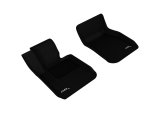3D MAXpider 2012-2019 BMW 3 Series F30/F34 Kagu 1st Row Floormat - Black thumbnail 1