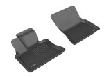 3D MAXpider 2007-2013 BMW X5/X6 E70/E71 Kagu 1st Row Floormat - Black thumbnail 1