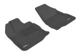 3D MAXpider 2010-2017 Chevrolet/GMC Equinox/Terrain Kagu 1st Row Floormat - Black thumbnail 1