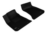 3D MAXpider 2011-2020 Dodge/Chrysler Charger Rwd/300/300C Rwd Kagu 1st Row Floormat - Black thumbnail 1