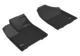 3D MAXpider 2016-2020 Honda Pilot/Passport Kagu 1st Row Floormat - Black thumbnail 1