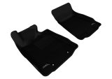 3D MAXpider 2009-2019 Nissan 370Z Kagu 1st Row Floormat - Black thumbnail 1