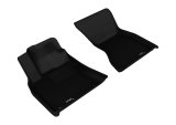 3D MAXpider 2014-2019 Porsche Macan Kagu 1st Row Floormat - Black thumbnail 1