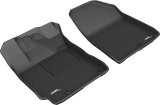 3D MAXpider 2019-2020 Kia Forte Kagu 1st Row Floormat - Black thumbnail 1