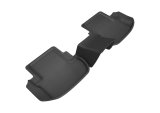 3D MAXpider 2018-2020 Mercedes-Benz E-Class Coupe C238 Kagu 2nd Row Floormats - Black thumbnail 1