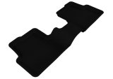 3D MAXpider 2012-2020 Chevrolet Sonic Kagu 2nd Row Floormats - Black thumbnail 1