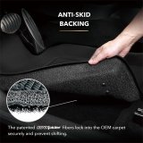 3D MAXpider 2012-2020 Chevrolet Sonic Kagu 2nd Row Floormats - Black thumbnail 6