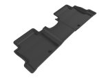 3D MAXpider 2017-2020 Hyundai Elantra Kagu 2nd Row Floormats - Black thumbnail 1