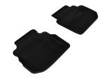 3D MAXpider 2006-2010 Infiniti M35 Kagu 2nd Row Floormats - Black thumbnail 1