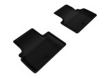 3D MAXpider 2014-2020 Infiniti Q50/Q60 Kagu 2nd Row Floormats - Black thumbnail 1
