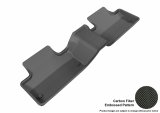 3D MAXpider 2014-2019 Land Rover Range Rover Evoque Kagu 2nd Row Floormats - Black thumbnail 1