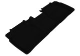 3D MAXpider 2012-2017 Toyota Camry/Camry Hybrid Kagu 2nd Row Floormats - Black thumbnail 1