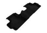 3D MAXpider 2007-2013 Volvo C30 Kagu 2nd Row Floormats - Black thumbnail 1