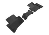 3D MAXpider 2017-2020 Jaguar/Land Rover F-Pace/Range Rover Velar Kagu 2nd Row Floormats - Black thumbnail 1