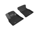 3D MAXpider 19-21 Audi E-Tron Kagu 1st Row Floormats - Black thumbnail 1