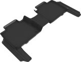 3D MAXpider 20-21 Mercedes GLS-Class (w/ Executive Rear Seat Package) Kagu 2nd Row Floormats - Black thumbnail 1
