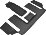 3D MAXpider 20-21 Mazda CX-9 6-Seat without 2nd Row Console Kagu 3rd Row Floormats - Black thumbnail 1