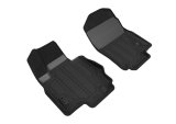3D MAXpider 20-21 Mercedes-Benz GLE/GLS-Class Elegant Hybrid 1st Row Floormat - Black thumbnail 1