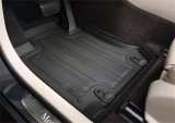 3D MAXpider 16-21 Tesla Model X Elegant Hybrid 1st Row Floormat - Black thumbnail 3