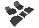 3D MAXpider 20-22 Mercedes-Benz GLE-Class 5-Seat Kagu 1st & 2nd Row Floormat - Black thumbnail 1