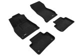 3D MAXpider 18-23 Audi Q5/SQ5 (FY/80A) / 21-23 Q5 PHEV Elegant Floor Liner R1 & R2 - Black thumbnail 1