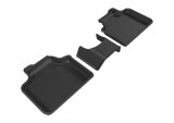 3D MAXpider 2017-2019 Mini Countryman Kagu 2nd Row Floormats - Black thumbnail 1