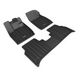 3D MAXpider 22-23 Volkswagen Id.4 Elitect Floor Mat- Black R1 R2 thumbnail 1