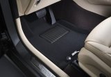 3D MAXpider 15-19 Tesla Model S Elegant 1st 2nd Row - Floor Mat Set (Black) thumbnail 2