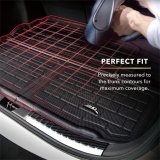3D MAXpider 17-23 GMC Acadia Kagu Black Behind 3rd Row Cargo Liner thumbnail 4