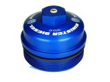 Sinister Diesel 03-10 Ford Powerstroke 6.0L/6.4L Oil Filter Cap thumbnail 1