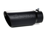 Sinister Diesel Universal Black Ceramic Coated Stainless Steel Exhaust Tip (4in to 5in) thumbnail 3